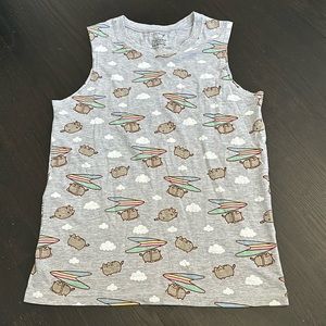 Pusheen tank top.